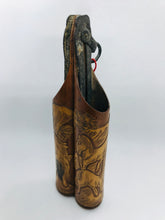 Load image into Gallery viewer, Bamboo Carving: Antique Chinese Bamboo Container with Carving of Horses
