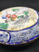 Load image into Gallery viewer, Scholar Object : Vintage Canton Enamel Ink Box
