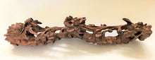 Load image into Gallery viewer, Long Wood Carving in the style of a RuYi Scepter
