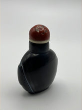 Load image into Gallery viewer, Snuff Bottle: Black Banded Agate
